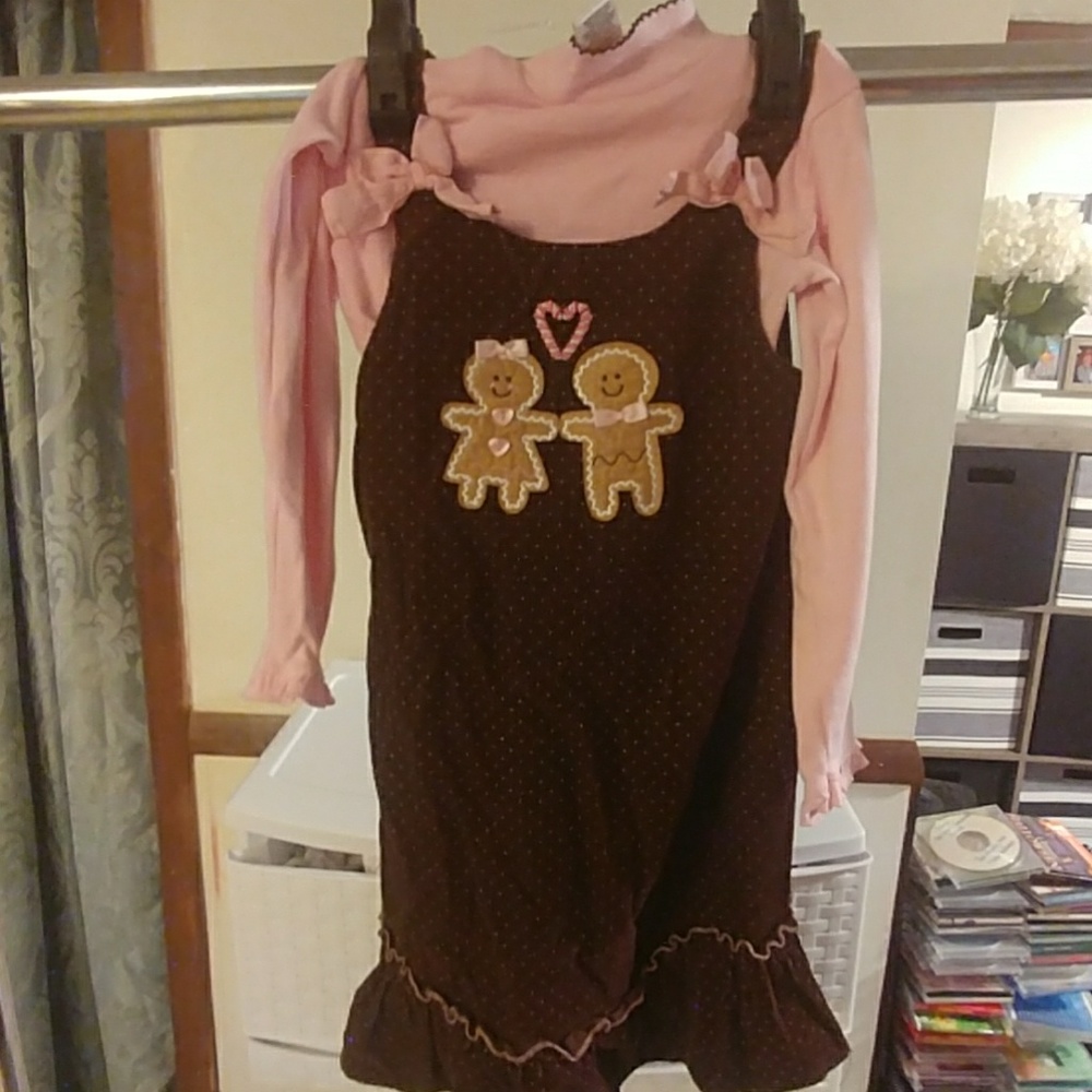 Youngland size 6 gingerbread dress
